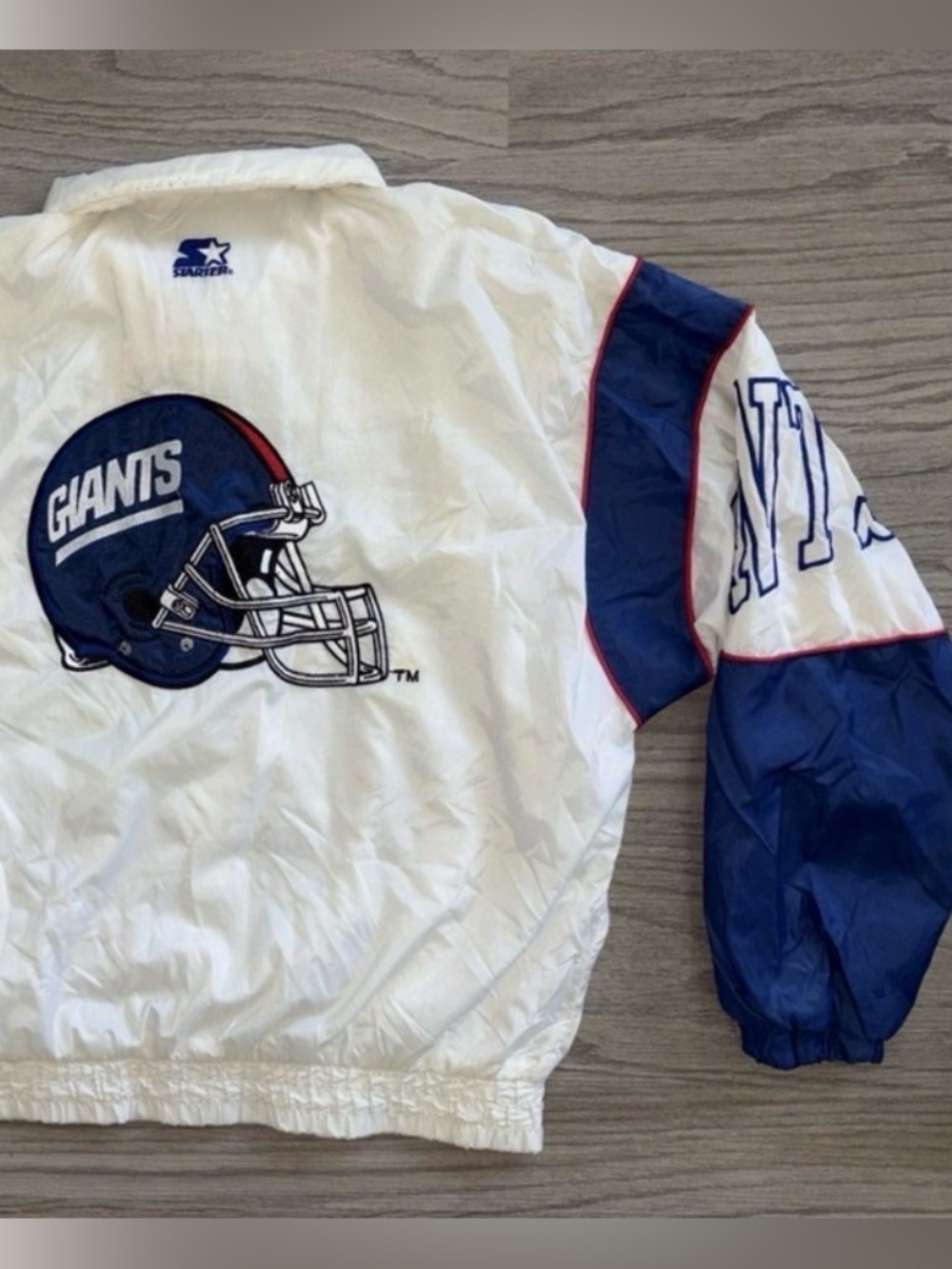 Vintage STARTER | Authentic NY GIANTS track jacket | Very rare early 90s starter